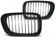 Schwarzes Frontgrill Set für BMW 3er E46 Coupé, Tuning Zubehör