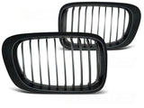 Schwarzes Frontgrill Set für BMW 3er E46 Coupé, Tuning Zubehör