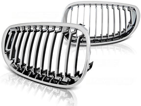 Chrom Sportgrill für BMW E60 E61 07.03-10, Tuning Kühlergrill