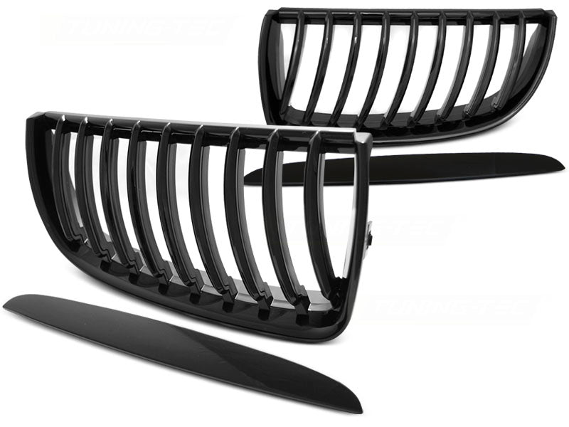 Passend für BMW E90 / E91 03.05-08.08 glanz schwarz - Sportgrill