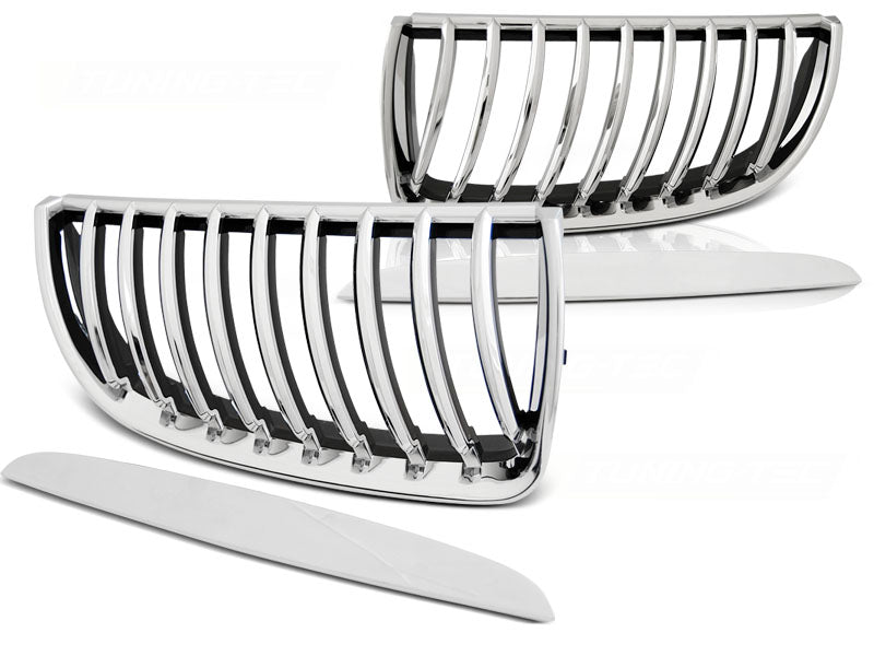 Passend für BMW E90 / E91 03.05-08.08 chrom - Sportgrill