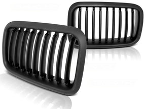 Schwarzer Sportgrill für BMW E36 12.90-09.96, Tuning Kühlergrill Frontgrill