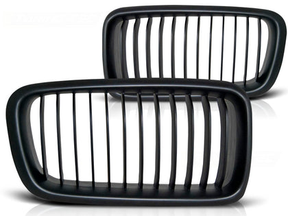 Sportgrill Frontgrill ohne Emblem passend für BMW E38 06/1994 - 07/2001 schwarz