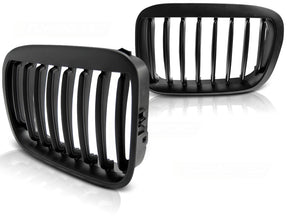 Schwarzer Sportgrill für BMW E46 05.98-08.01, Kühlergrill im Nieren-Design, KFZ-Zubehör
