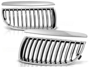 Chrom Sportgrill für BMW E90 E91 03-08, Tuning Kühlergrill