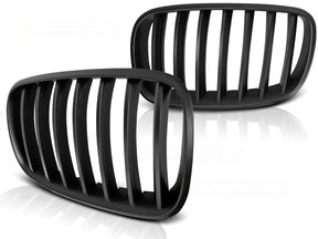 Schwarzer Sportgrill für BMW X5 E70 X6 E71 08- Tuning Kühlergrill