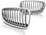 Sportgrill Frontgrill Waben Nieren für BMW F10 F11 2010-2017 chrom