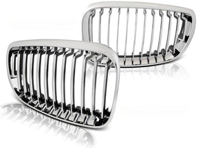 Chrom Sportgrill für BMW E87 E81 E82 E88 09-13, Kühlergrill Tuning