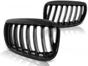 Glanz schwarzer Sportgrill für BMW X5 E53 04-06, Kühlergrill Tuning