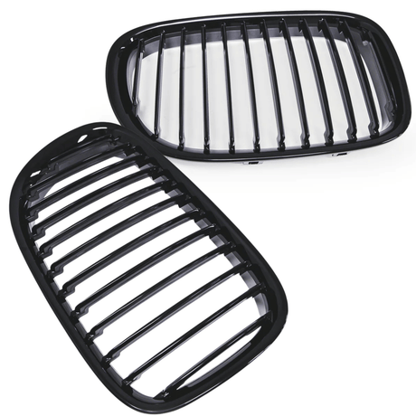 Schwarze Nieren für BMW E90 E91 E92 E93, glänzend, Tuning Kühlergrill