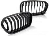 Sport Kühlergrill Nieren schwarz Glanz für BMW 1er F20 F21 LCI 2015-2018 Set