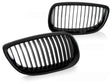 Sport Nieren Grill Set Glanz Schwarz für BMW 3er E92 E93 2007-2010 Front