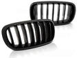 Sport Kühlergrill Set schwarz Glanz für BMW X5 F15 X6 F16, Frontgrill Tuning