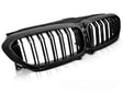 Glanzschwarzer Sport Nieren Kühlergrill für BMW 5er G30 G31 2017-2020 Front Grill
