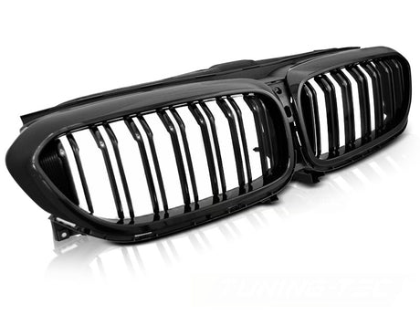 Glanzschwarzer Sport Nieren Kühlergrill für BMW 5er G30 G31 2017-2020 Front Grill