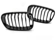 Glanzschwarzes Sport Kühlergrill Set für BMW 1er F20 F21 Nieren Grill