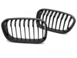 Schwarzes Sport Frontgrill Nieren Set für BMW 1er F20 F21 LCI 2015-2018 Tuning Zubehör