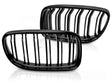 Sport Kühlergrill Set Doppelsteg schwarz Glanz für BMW E90 E91 LCI 2009-2011