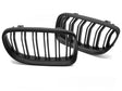 Schwarzer Doppelsteg Sport Kühlergrill für BMW 3er E90 E91 LCI 2009-2011 Tuning
