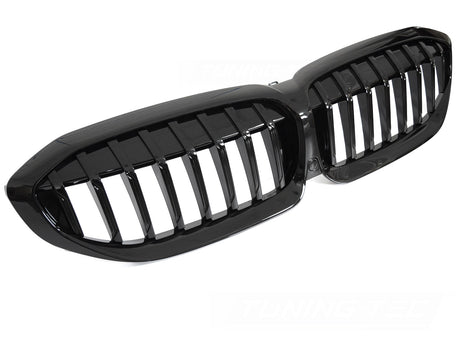 Sport Nieren Kühlergrill BMW G20 G21 2019-2022 schwarz Glanz mit Kameraaufnahme