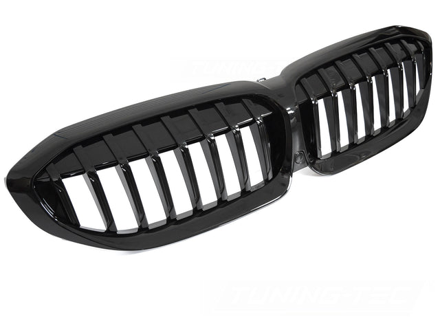 Sport Nieren Kühlergrill BMW G20 G21 2019-2022 schwarz Glanz mit Kameraaufnahme