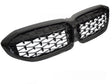 Diamond Kühlergrill schwarz für BMW 3er G20 G21 2019-2022 mit Kamera