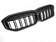 Sport Kühlergrill Doppelsteg Schwarz BMW G20 G21 LCI 2022- für Kamera