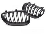 Sport Kühlergrill Set schwarz für BMW 5er E60 E61 2003-2010 Frontblende Tuning