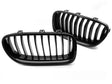 Glanz schwarzes Nieren Grill Set für BMW 5er F10 F11 Kühlergrill Tuning Zubehör
