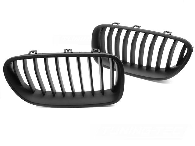 Schwarzes Nieren Frontgrill Set für BMW 5er F10 F11 2010-2016 Tuning Zubehör