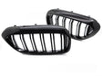 Glanz schwarzer Sport Frontgrill Doppelsteg Nieren für BMW 5er G30 G31 Tuning