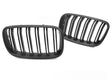 Schwarzes Kühlergrill Nieren Set für BMW X5 E70 X6 E71 Sport Tuning Zubehör