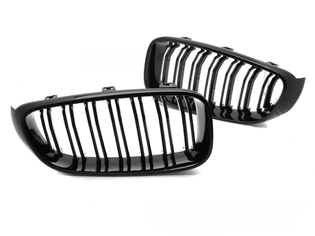 Sport Frontgrill Doppelsteg schwarz Glanz für BMW F34 Gran Turismo 2013-2017