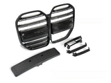 Sport Kühlergrill Glanz Schwarz für BMW G22 G23 2020- Front Grill mit Kamera