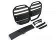 Sport Kühlergrill für BMW G22 G23 2020- Schwarz Glanz PDC Kamera