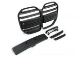 Sport Kühlergrill für BMW G22 G23 2020- Schwarz Glanz PDC Kamera