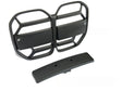Sport Frontgrill Schwarz für BMW G22 G23 2020- Kühlergrill mit Kameraöffnung