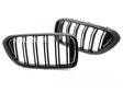 Sport Kühlergrill Nieren Set für BMW G32 2017-2020 Doppelsteg Schwarz Glanz