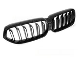 Sport Kühlergrill Doppelsteg Schwarz Glanz für BMW 6er G32 LCI 2020-2023 Tuning
