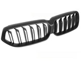 Sport Kühlergrill Doppelsteg schwarz für BMW G32 LCI 2020-2023 mit Kameraaufnahme