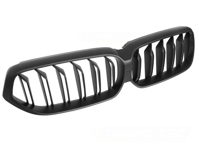 Sport Kühlergrill Doppelsteg schwarz für BMW G32 LCI 2020-2023 mit Kameraaufnahme