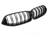 Sport Kühlergrill Nieren schwarz Glanz für BMW G14 G15 2018-2022 Doppelsteg