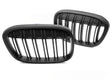 Sport Kühlergrill Doppelsteg Schwarz Glanz für BMW X1 F48 2015-2020 Tuning