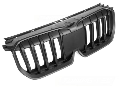 Sport Kühlergrill für BMW X1 U11 2022- schwarz Glanz Frontgrill Nieren Set