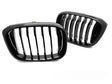 Sport Frontgrill Nieren Glanz Schwarz für BMW X3 G01 X4 G02 Tuning Zubehör