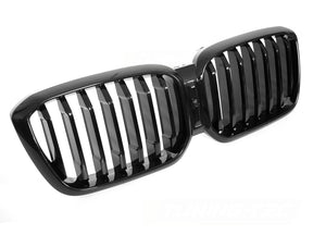 Schwarzer Glanz Sport Kühlergrill für BMW X3 G01 X4 G02 LCI 2021-2025