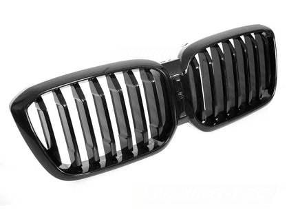 Sport Kühlergrill Frontgrill schwarz Glanz für BMW X3 G01 X4 G02 LCI 2021-2025