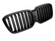 Schwarzer Sport Kühlergrill für BMW X3 G01 LCI X4 G02 LCI 2021-2025 mit Kameraaufnahme