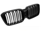 Sport Kühlergrill Set Doppelsteg Schwarz für BMW X3 G01 LCI X4 G02 LCI 2021-2025