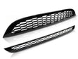 Glanzschwarzer Frontgrill Kühlergrill für MINI Cooper R50 R53 2001-2006 im Wabenmuster